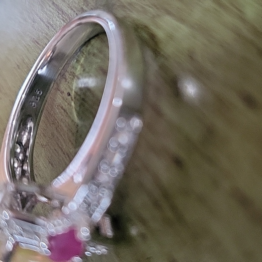 Genuine Opal/ Ruby Ring - image 5